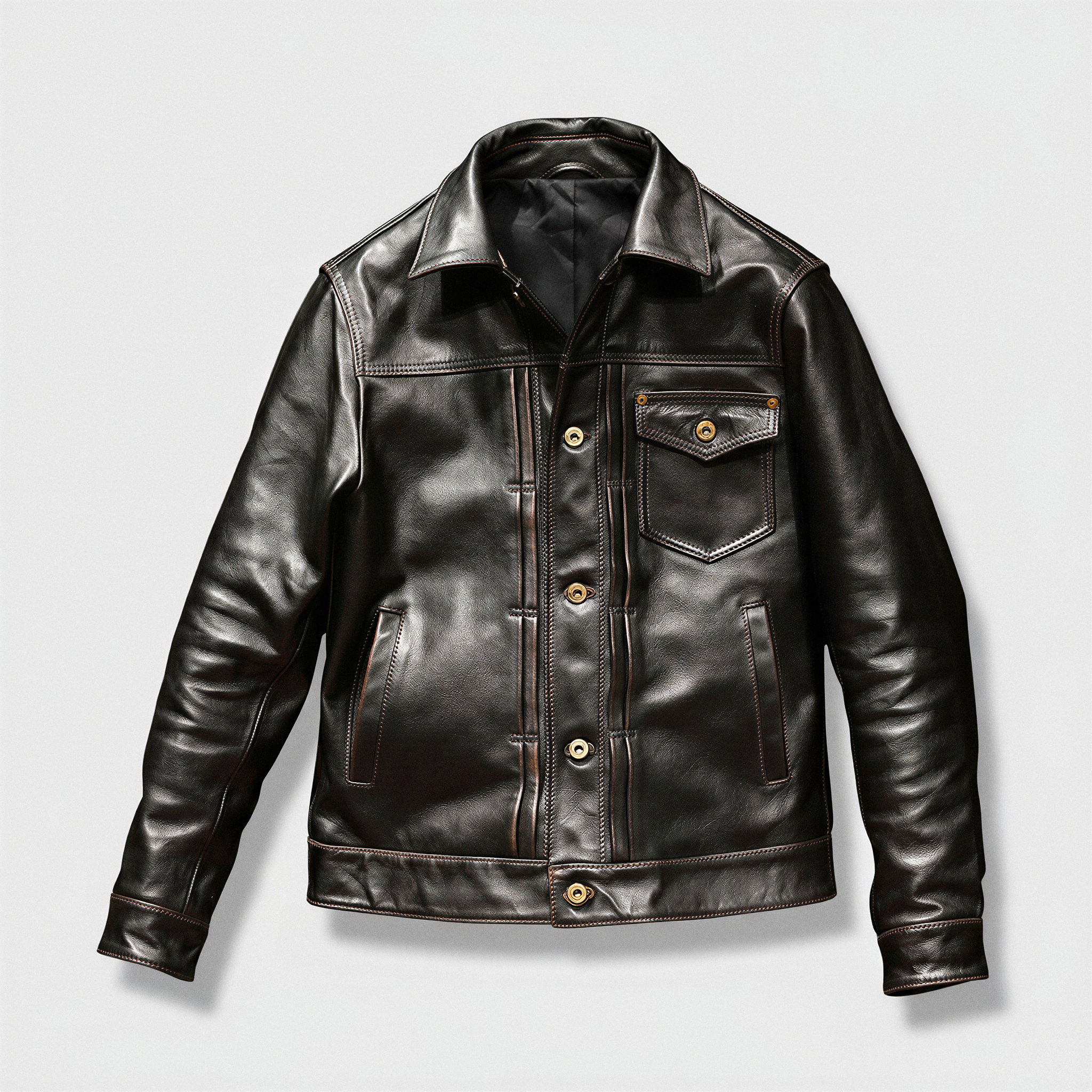 Vintage Style Leather Jacket (LIMITED DROP. PRE-ORDER NOW)