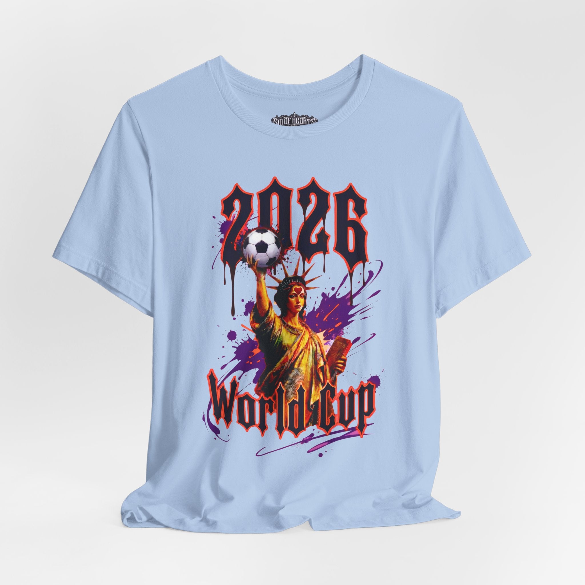 World Cup 2026 Big Apple Tee Arctic Blue