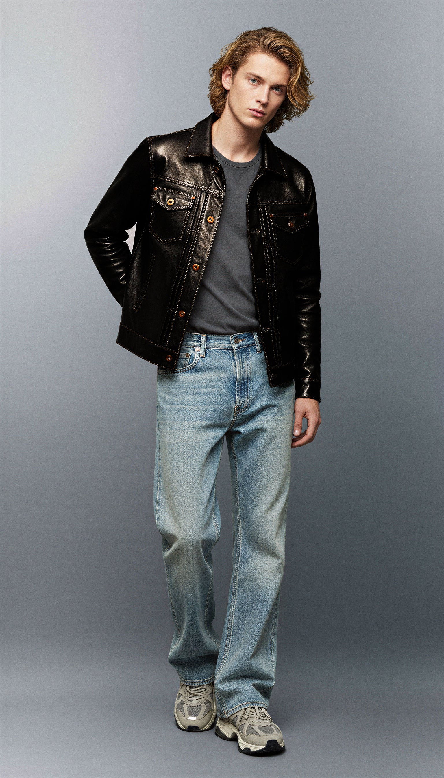 Vintage Style Leather Jacket (LIMITED DROP. PRE-ORDER NOW)