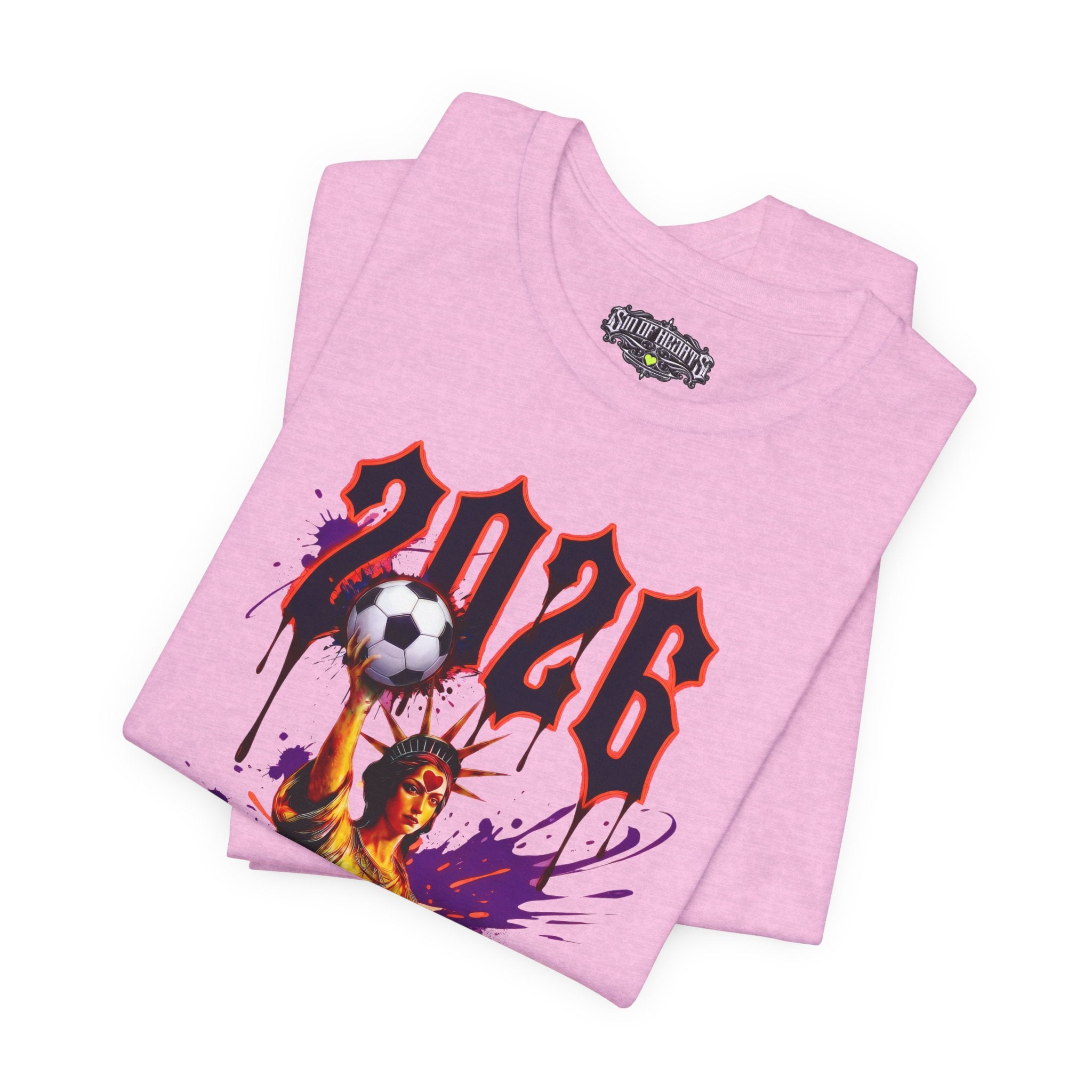 World Cup 2026 Big Apple Tee Pink Blossom