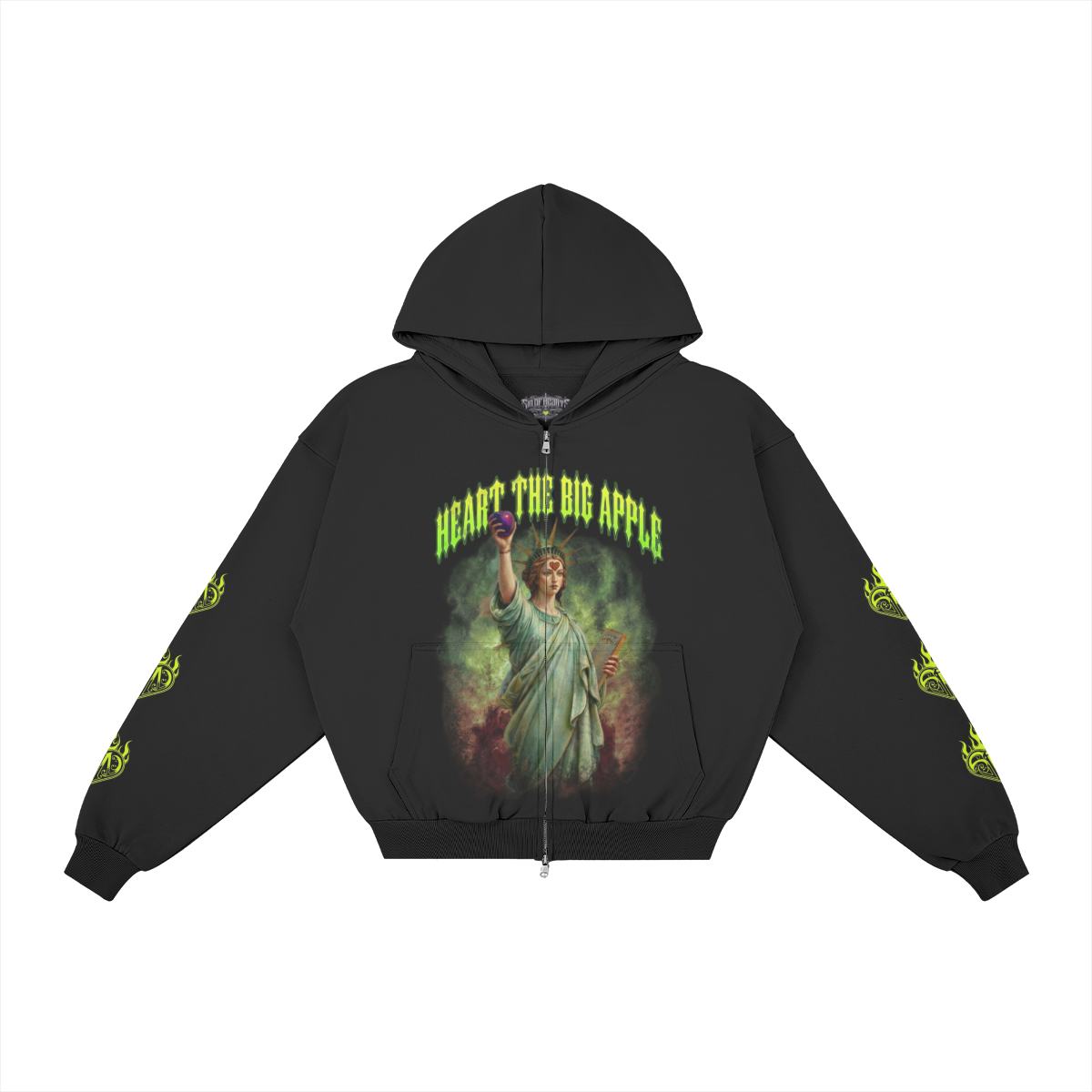 Heart the Big Apple BLACK Hoodie
