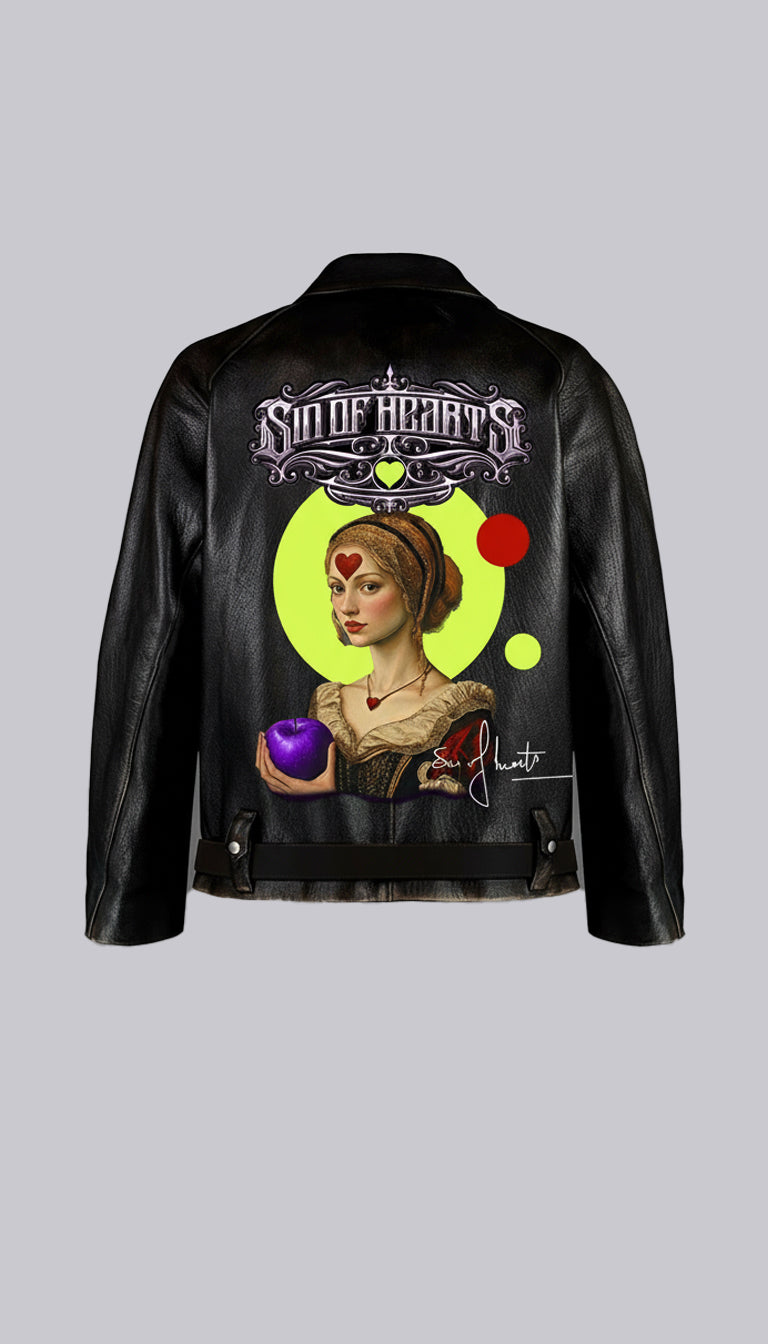 Leather Biker Jacket (LIMITED EDITION- PREORDER)